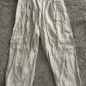 Eileen Fisher Women's Tan Lantern Pants